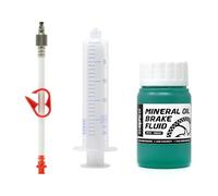 epic Herramienta de purga para SRAM Bleeding Edge y aceite mineral, se adapta a frenos SRAM Maven, jeringa de purga y aceite mineral incluidos (100 ml)