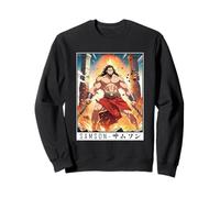 Epic Japanese Anime Christian Faith Bible Graphic - Samson Sudadera