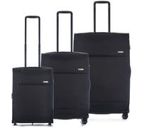 Epic Juego de maletas de 4 ruedas Discovery 3pcs. negro