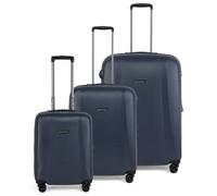 Epic Juego de maletas de 4 ruedas GTO 5.0 3pcs. azul
