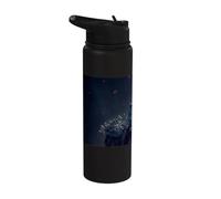 Epic Knight Hero en forma de Dark World Stainless Steel Insulated Water Bottle