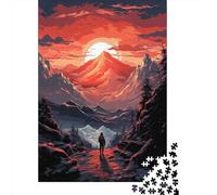 Epic Landscape Rompecabezas Adventure Spirit 1000 Piezas de Papel Reciclado Adultos Y Mayores De 12 Años Divertido, Regalo y Actividad en Casa 52x38cm/1000pcs