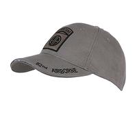 Epic Militaria Gorra de béisbol gris US 82nd Airborne