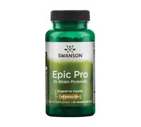 Epic Pro - Probiótico con 25 cepas Swanson, 30 mil millones de UFC (30 cápsulas)