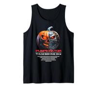 Epic Pumpkin Robot: Halloween, Thanksgiving, Harvest Graphic Camiseta sin Mangas