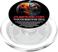 Epic Pumpkin Robot: Halloween, Thanksgiving, Harvest Graphic PopSockets PopGrip para MagSafe