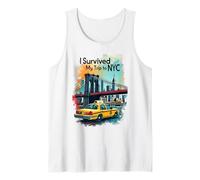 Epic Sobrevivo a mi Viaje a NYC - NYC Skylines New York City Camiseta sin Mangas