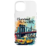 Epic Sobrevivo a mi Viaje a NYC - NYC Skylines New York City Carcasa para iPhone 15 Plus