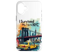 Epic Sobrevivo a mi Viaje a NYC - NYC Skylines New York City Carcasa para iPhone 16 Plus
