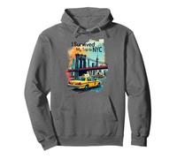 Epic Sobrevivo a mi Viaje a NYC - NYC Skylines New York City Sudadera con Capucha