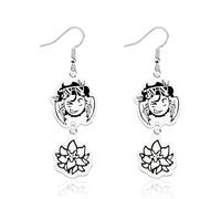 Epic The Musical Inspired Odysseus - Pendientes para amantes del mito griego, regalo épico de personajes musicales para fanáticos épicos, S, Acero inoxidable, 0