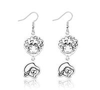 Epic The Musical Inspired Odysseus - Pendientes para amantes del mito griego, regalo épico de personajes musicales para fanáticos épicos, S, Acero inoxidable, 0