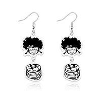 Epic The Musical Inspired Odysseus - Pendientes para amantes del mito griego, regalo épico de personajes musicales para fanáticos épicos, S, Acero inoxidable, 0