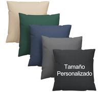 Epic Tube Funda de Almohada Impermeable Personalizada con Cremallera de cojín, Impermeables con Cremallera, para Interior y Exterior, Antideslizantes, a Medida según tamaño o Forma, reemplazables