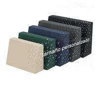 Epic Tube Funda de cojín Trapezoidal a Medida (Oxford 600D), Resistente al Clima con Cremallera Impermeable, Ideal para Cojines de Respaldo, palets y Muebles de jardín - Made in EU