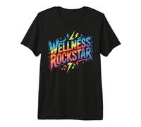 Epic Wellness Rockstar Entrenamiento PTA Enfermera Leyenda PT Yoga Crew Camiseta Premium