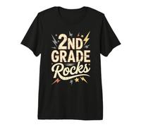 Épica 2º Grado Rocks Primer Día Maestro Coro Futuros Héroes Camiseta Premium