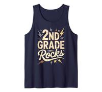 Épica 2º Grado Rocks Primer Día Maestro Coro Futuros Héroes Camiseta sin Mangas