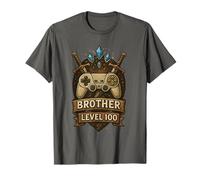 Épica Obra gráfica épica Inspirada en Brother Level Up Fantasy RPG Camiseta