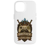 Épica Obra gráfica épica Inspirada en Brother Level Up Fantasy RPG Carcasa para iPhone 14