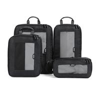 EPICKA TripCozy - Cubos organizadores de compresión - Juego de 4/6 bolsas organizadoras de viaje duraderas con parte superior de malla, accesorios de viaje expandibles para equipaje de mano, equipaje
