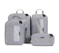EPICKA TripCozy - Cubos organizadores de compresión - Juego de 4/6 bolsas organizadoras de viaje duraderas con parte superior de malla, accesorios de viaje expandibles para equipaje de mano, equipaje
