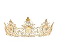 EPIGEIST 1 Pieza Crown Headdress de Novia Tiara Vintage para Niñas Accesorio para Fiestas y Celebraciones