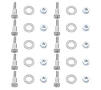 EPIGEIST 10 Juegos Tornillos de Ajuste para Varilla de Máquina Cortapelos Compatible con Wahl Pequeñas para Cortapelos Tornillos de Fijación Resistentes y Estables para