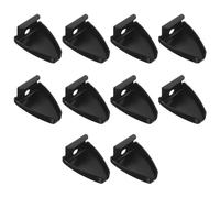 EPIGEIST 10 Piezas Piezas De Accesorios Baterista Ganchos De Garra Accesorios Para Tambores Black