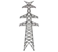 EPIGEIST 100 para Maquetas Arquitectónicas, Réplica Negra de 18,8 Cm, Accesorio para Escenarios de Trenes y Paisajes Urbanos en Mesa de Arena