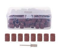 EPIGEIST 100 piezas Bandas Lijado Uñas Duraderas para Taladro Limas Torno Uñas Profesionales para Manicura y Pedicura Uso Gel y Polaco