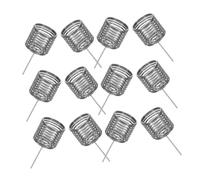 EPIGEIST 12 piezas Cesta Fertilizante Acero Inoxidable Liberación Lenta Contenedor Nutrición Orquídeas Bonsái Suculentas Jardinería Fácil Limpieza Elegante Diseño