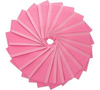 EPIGEIST 125 piezas Alfombrilla para Uñas Desechable Unidades Tapete Limpio para Manicura Absorbe Polvo Suave y Cómodo Salón y Uso Doméstico Rosa