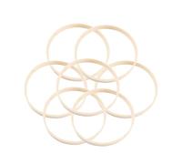 EPIGEIST 15piezas Anillos De Bambú Para Atrapar Sueños Anillos Diy Herramientas Para Manualidades