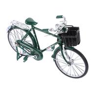 EPIGEIST 1juego Miniatura De Bicicleta Vintage Modelo De Autoconstrucción Adorno para Oficina y Hogar Estatua De Biciclo Decorativa