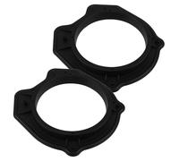 EPIGEIST 2 piezas Adaptador Altavoz Coche Anillos Espaciadores para Altavoces Compatible con Vehículos Soporte Plástico Resistente para Instalación Estable y Reducción Vibraciones