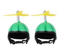 EPIGEIST 2 Piezas Casco Protector para Mascotas Sombrero Ligero para Aves Protección contra Sol y Lluvia para Pollos y Pájaros Accesorio Divertido y Cómodo