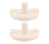EPIGEIST 2 Piezas de Juntas para Cercados Infantiles con Ventosa de 22 MM Conector Angular de 3 Vías para Accesorios de Carpa Repuestos Seguros para Zonas de Juego Interiores