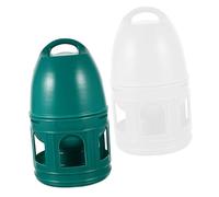 EPIGEIST 2 Piezas Dispensador de Agua para y Pájaros Bebedero Automático de Plástico para Jaulas Botella Colgante de Gran Capacidad para Aves como Periquitos y Palomos de Blanca y Verde