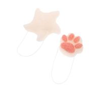 EPIGEIST 2 piezas Esponjas de Baño para Bebés Recién Nacidos Suaves y Absorbentes con Divertidas de de Mar y Pata de Gato Esponjas Faciales Naturales para Pack de Unidades para Cuidado y