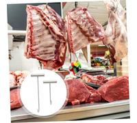 EPIGEIST 2 piezas Gancho Carnicero Acero Inoxidable Resistente al T Forma Colgante para Carne Acero Inoxidable Duradero para Colgar Jamón y Cocina o Carnicería