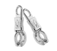 EPIGEIST 2 Piezas Hebillas de Liberación Rápida de Metal para Correas de Perro y Mochilas Ganchos Duraderos de Aleación de Zinc Resistentes al de Multifuncionales para Mascotas y Equipaje