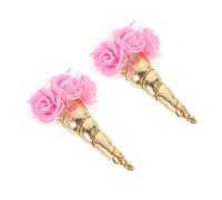 EPIGEIST 2 Piezas Horquillas Unicornio Doradas para Niñas Clips para Fiestas y Celebraciones Accesorios Delicados para Decorar el Cabello