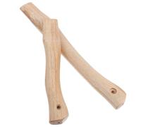 EPIGEIST 2 Piezas Mango de Madera para Repuesto Agarre Resistente para Corte y División de Leña Compatible con Múltiples Modelos para Camping y Jardinería