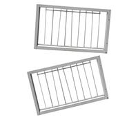 EPIGEIST 2 Piezas Puerta para Jaula de Entrada Resistente para Pelecheros y Carrera Diseño Duradero y Fácil Instalación para Casa de Palomos