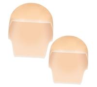 EPIGEIST 2 Unidades de Gorro Calvo de Látex para Cosplay y Disfraz Cubre el Cabello Fácilmente Efecto Realista Estilo Adulto y Infantil Adecuado para Maquillaje Teatral y Caracterización