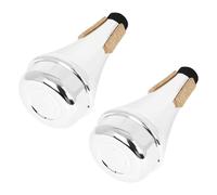 EPIGEIST 2piezas Silenciar de Plástico para Trompeta Sordina Recta para Trompeta Silenciador para Sordina para Práctica de Reductor de Sonido para Casa o Estudio