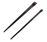 EPIGEIST 3 juegos Kit de Brochas para Cejas y Delineador Ultra Finas Pinceles Angulares de Precisión para Maquillaje de Ojos Cerdas Suaves y Mango Ergonómico