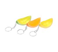 EPIGEIST 3 Llaveros De Limón Artificial: Llavero Realista De Fruta Falsa Para Bolso, Mochila, Bonito Y Divertido Llavero Para Colgar En El Coche.