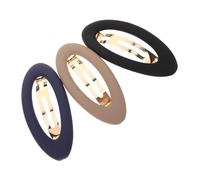 EPIGEIST 3 Piezas French Hair Pins For Women Matte Plastic Barrettes In Khaki Elegant Hair Clips For Formal Events Casual Wear Weddings